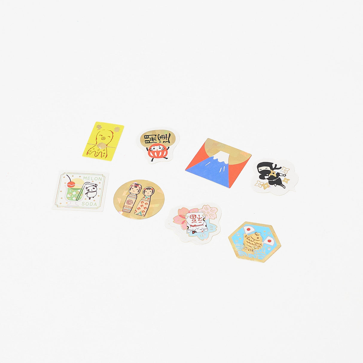 Shinzi Katoh Kirapika Flake Sticker / Seal Do - bungu