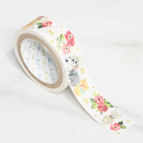 Shinzi Katoh Kirapika Masking Tape - Banana Paper Tape / Seal Do - bungu