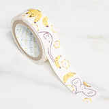 Shinzi Katoh Kirapika Masking Tape - Banana Paper Tape / Seal Do - bungu