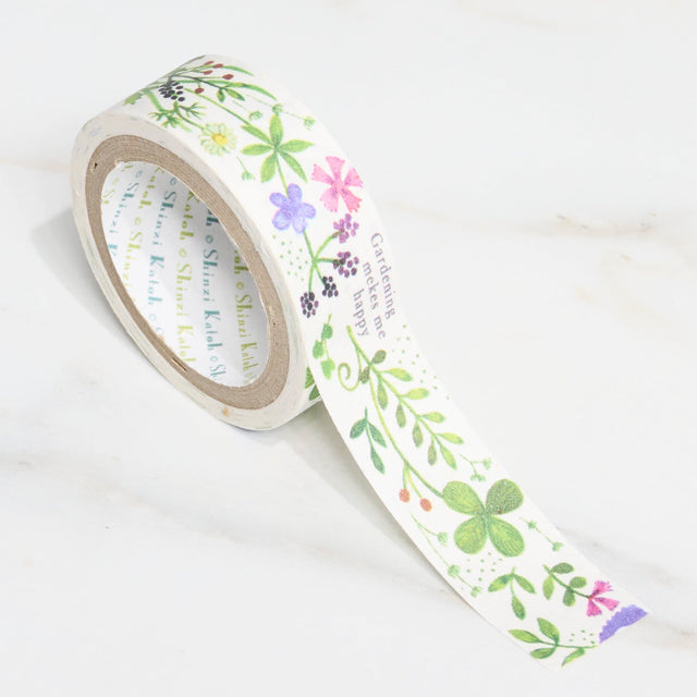 Shinzi Katoh Kirapika Masking Tape - Banana Paper Tape / Seal Do - bungu