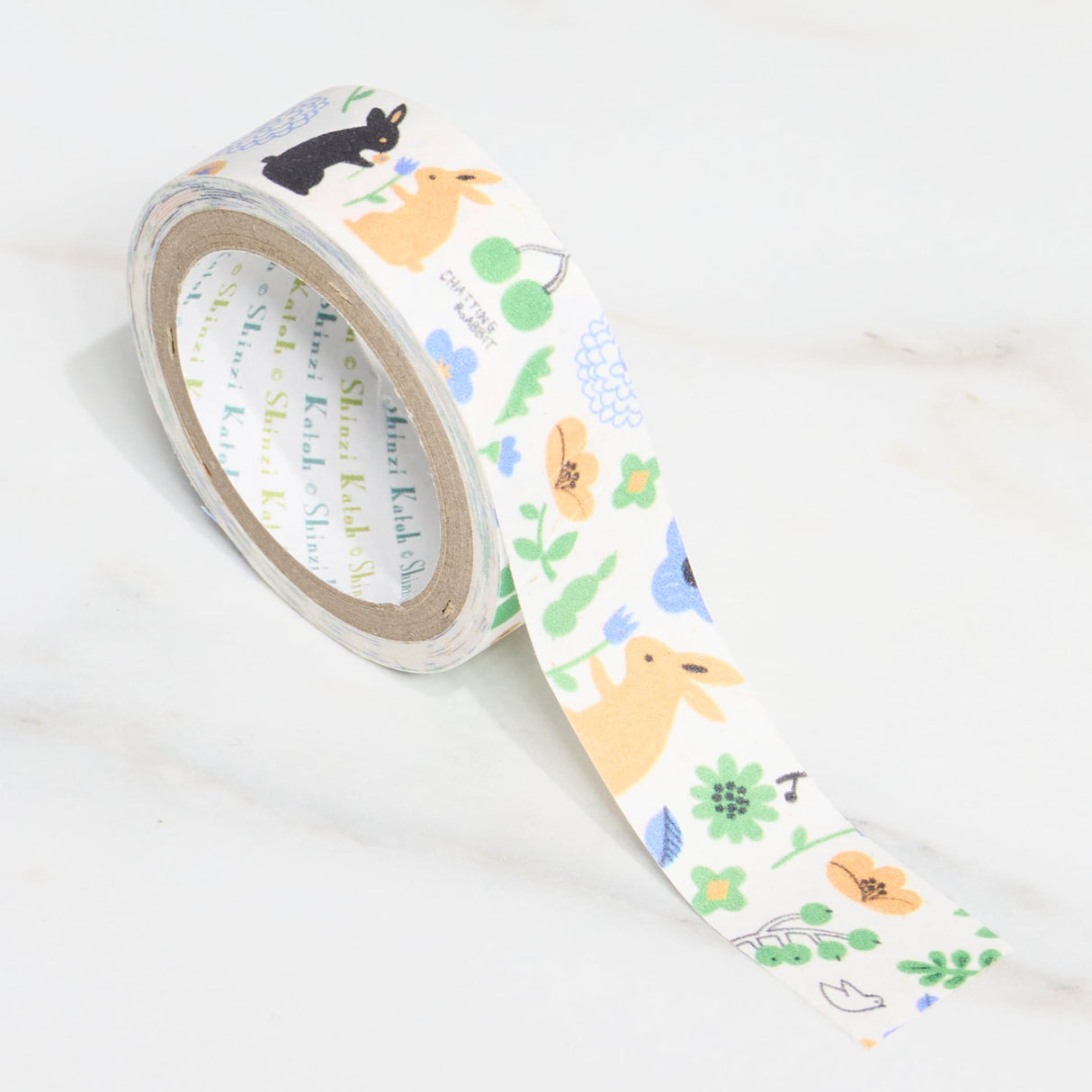 Shinzi Katoh Kirapika Masking Tape - Banana Paper Tape / Seal Do - bungu