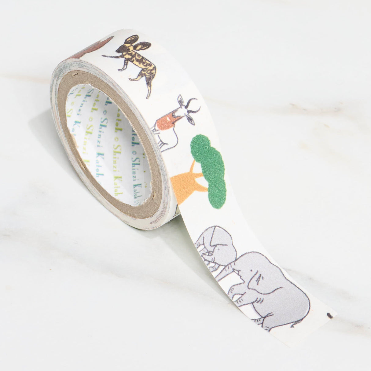 Shinzi Katoh Kirapika Masking Tape - Banana Paper Tape / Seal Do - bungu