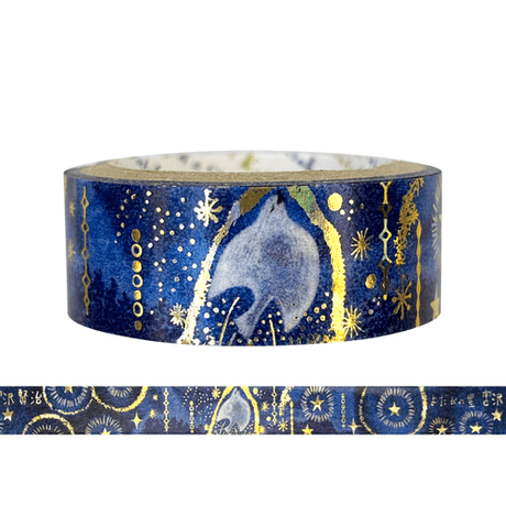 Shinzi Katoh Kirapika Masking Tape - Miyazawa Kenji Gentokan / Seal Do - bungu