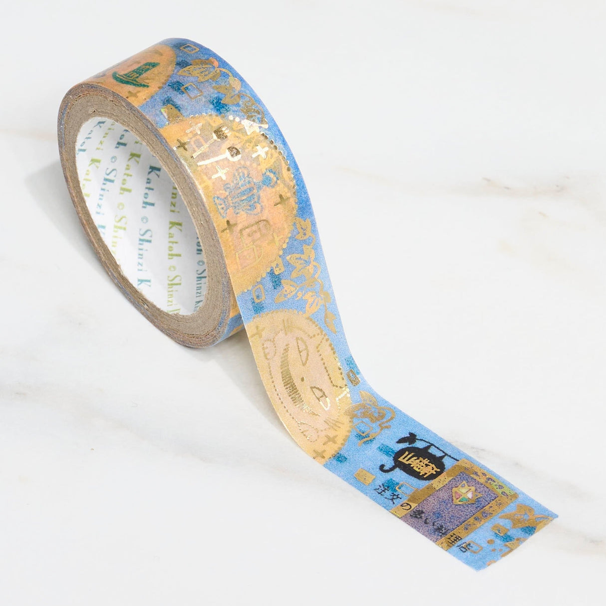 Shinzi Katoh Kirapika Masking Tape - Miyazawa Kenji Series #1 / Seal Do - bungu