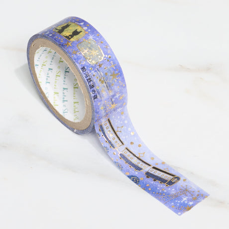 Shinzi Katoh Kirapika Masking Tape - Miyazawa Kenji Series #1 / Seal Do - bungu