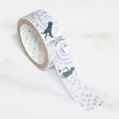 Shinzi Katoh Kirapika Masking Tape - Miyazawa Kenji Series #2 / Seal Do - bungu