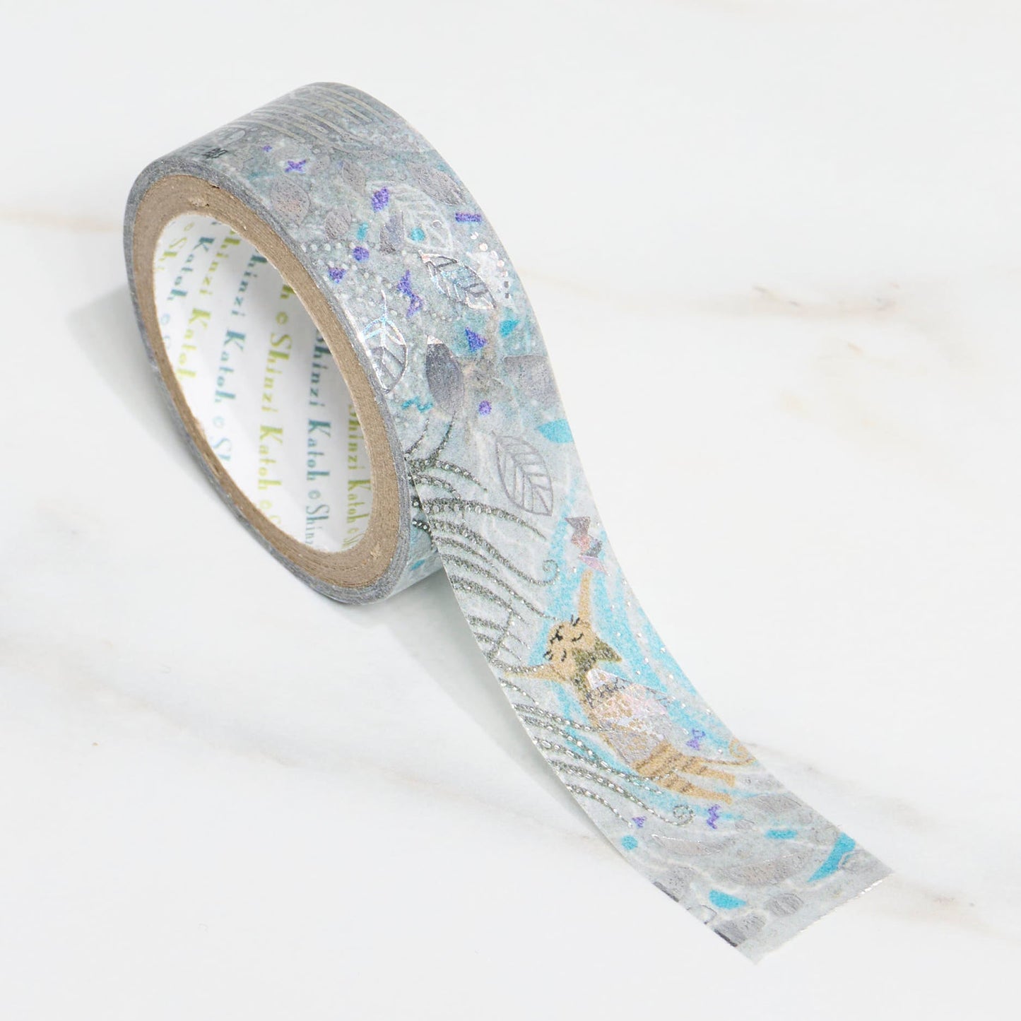 Shinzi Katoh Kirapika Masking Tape - Miyazawa Kenji Series #2 / Seal Do - bungu