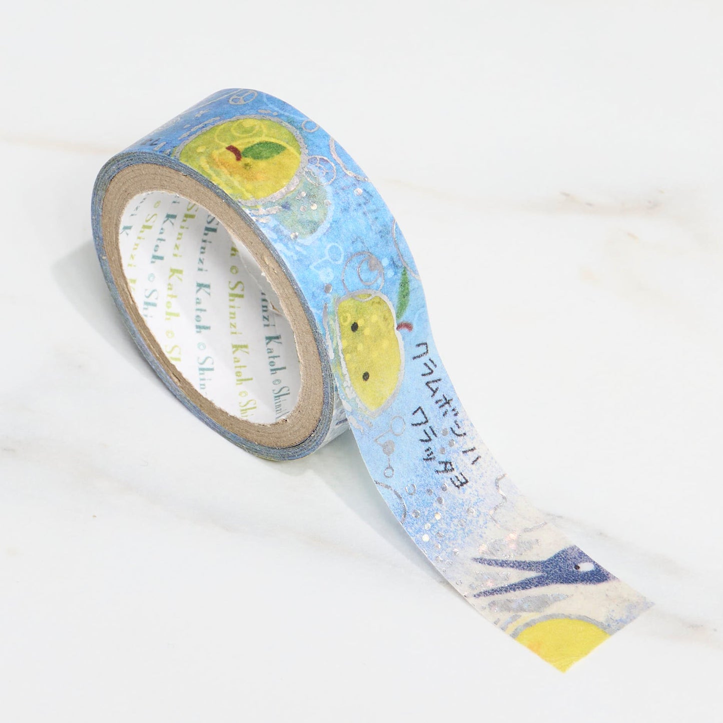 Shinzi Katoh Kirapika Masking Tape - Miyazawa Kenji Series #3 / Seal Do - bungu