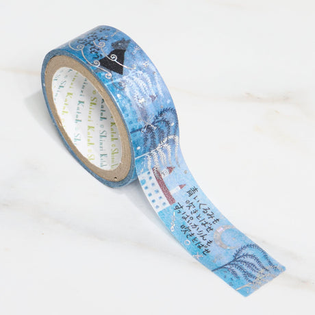 Shinzi Katoh Kirapika Masking Tape - Miyazawa Kenji Series #3 / Seal Do - bungu