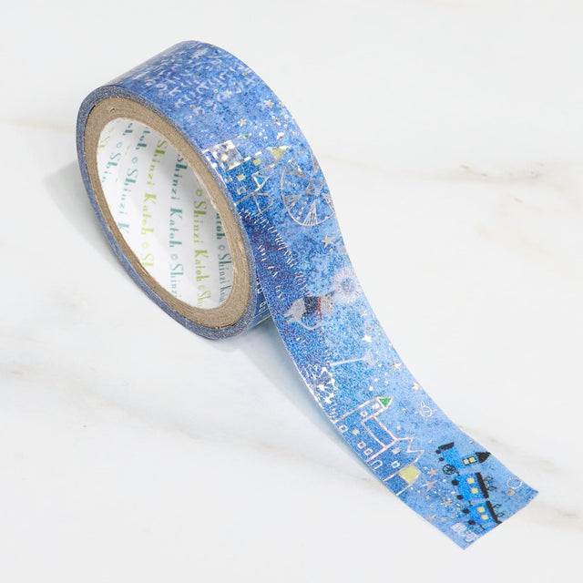 Shinzi Katoh Kirapika Masking Tape - Miyazawa Kenji Series #3 / Seal Do - bungu