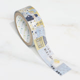 Shinzi Katoh Kirapika Masking Tape - Walking Through Literature / Seal Do - bungu