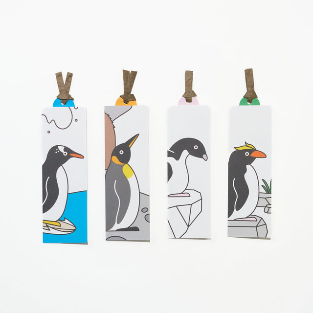 Shirori Note Bookmark Penguin / archshop - bungu