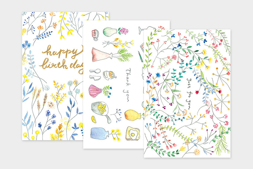 Art Touch Shoko Sakuma Postcards / TOUCH & FLOW