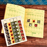 Showa Retro Mini Square Stickers / Kinokosya - bungu
