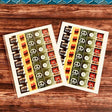 Showa Retro Mini Square Stickers / Kinokosya - bungu