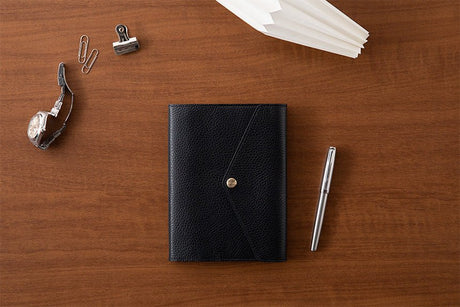 Sketch B6 Notebook & Planner Leather Cover / TOUCH & FLOW - bungu