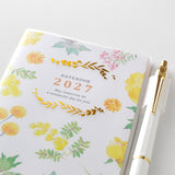 Country Time Floral Pocket Diary 2027 / MIDORI
