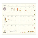 Cat Pocket Diary 2027 / MIDORI
