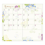 Country Time Floral Pocket Diary 2027 / MIDORI