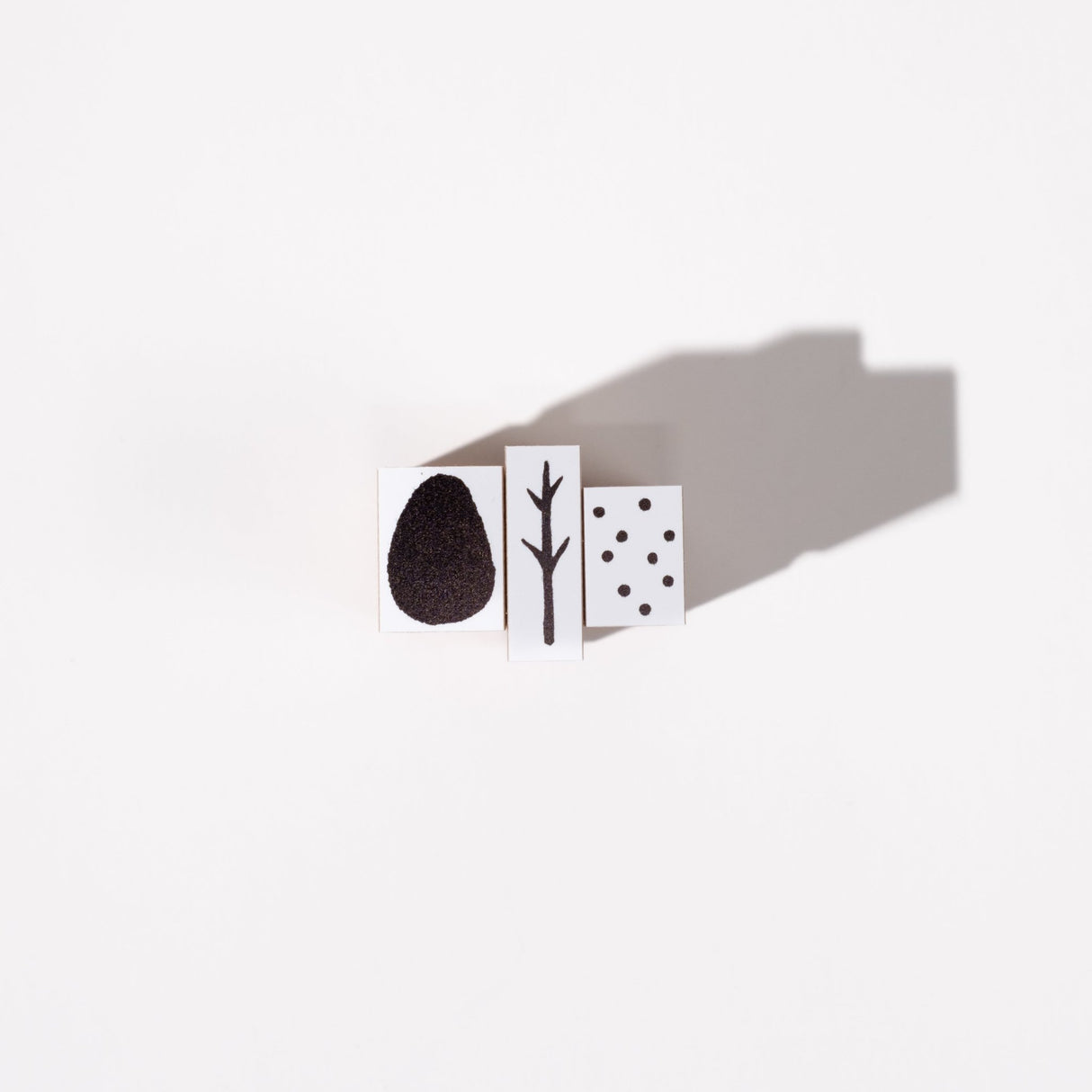 Small Forest Wood Stamp Set / Morita Inbou - bungu