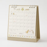 Small Ring Desk Calendar 2026 / MIDORI - bungu
