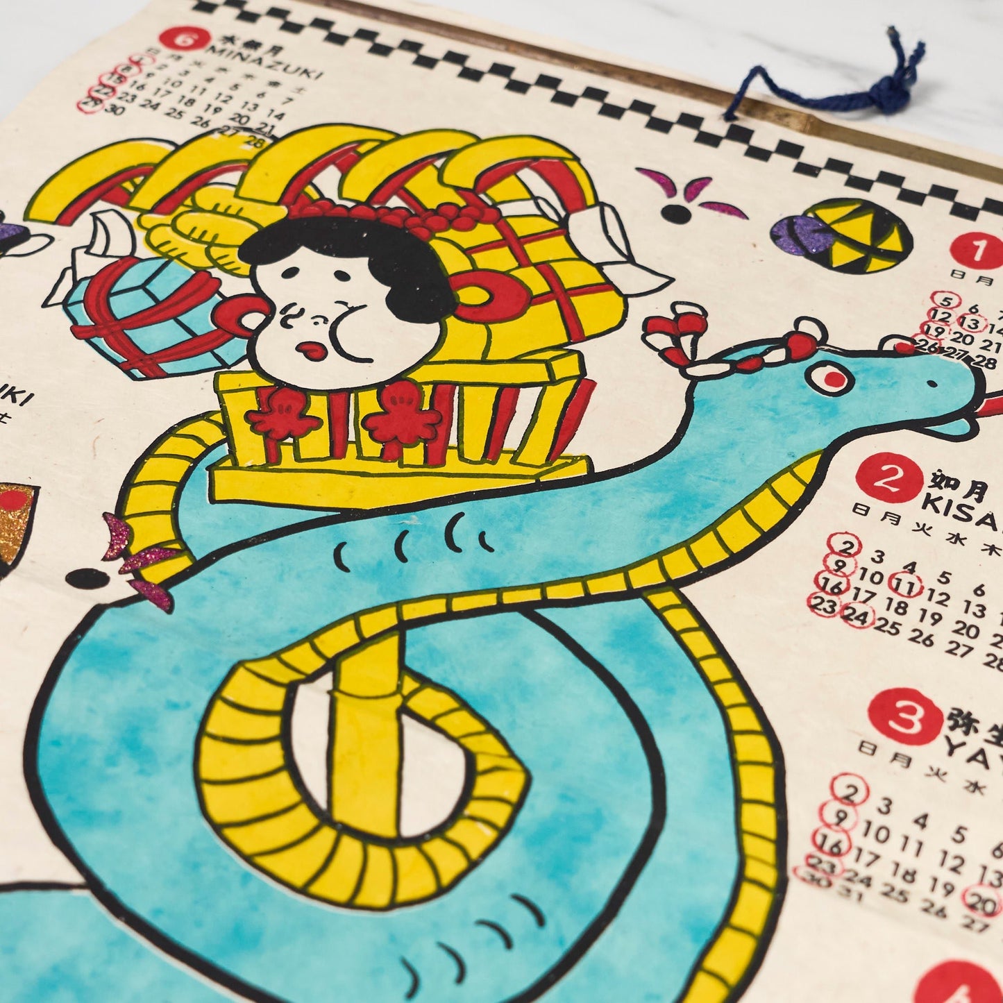 Snake Zodiac Sign Calendar 2025 Designed by Kaya / Amina Collection Co., Ltd. - bungu