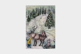 Art Touch Rumi Kawagoe Christmas Postcards / TOUCH & FLOW