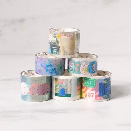 SODA 5th Edition Masking Tape Sticker Type / King Jim - bungu