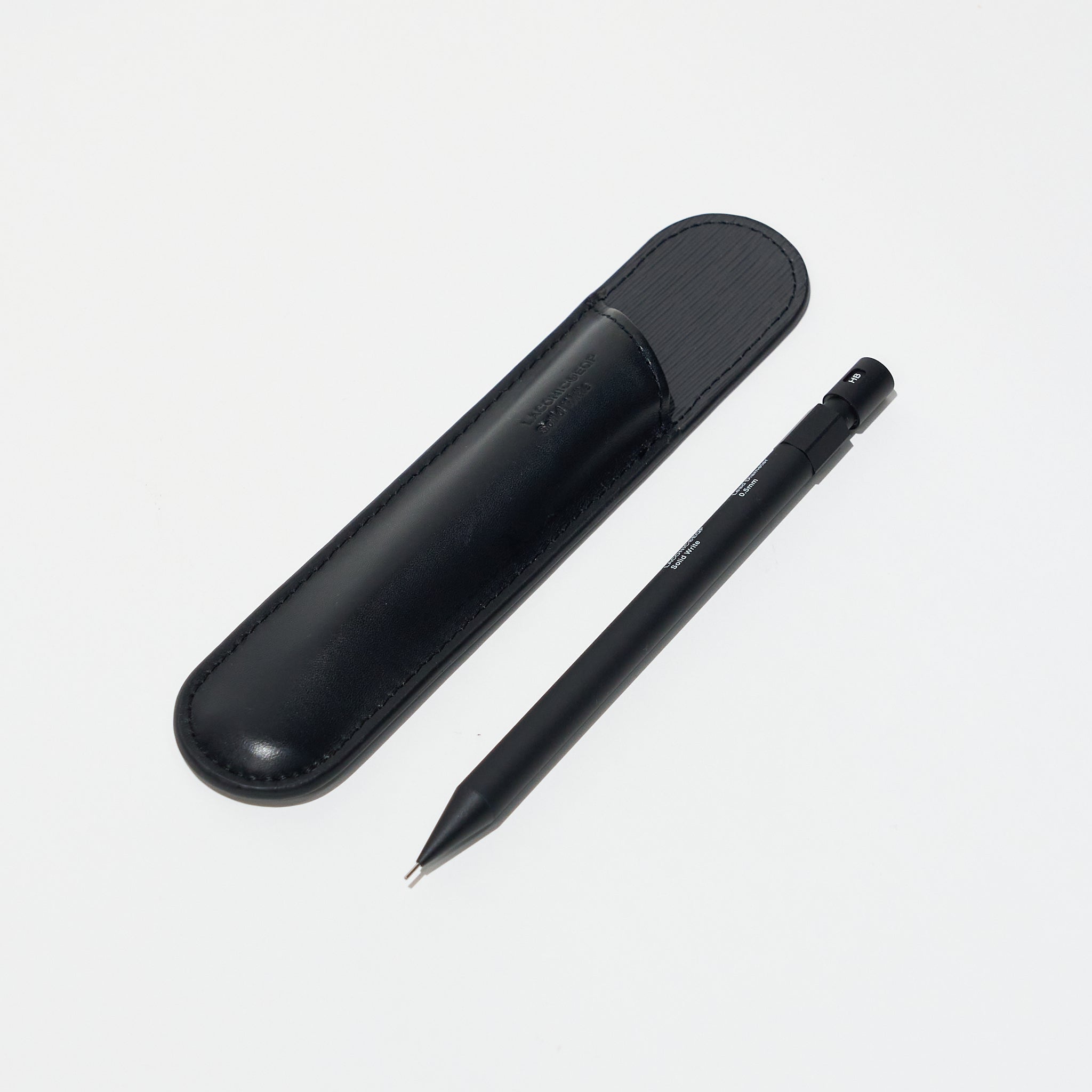 Solid Write Sharp Pencil 0.5mm Black Metal Mechanical | LACONIC