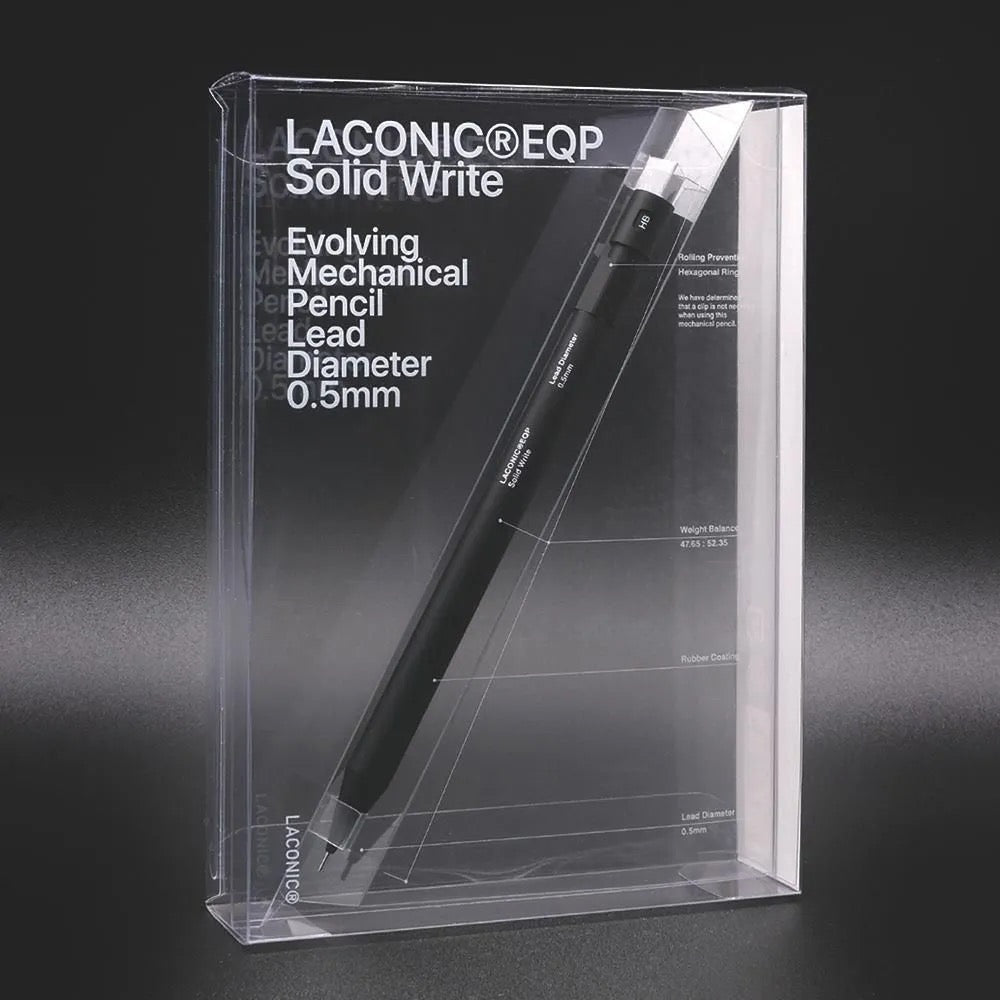 Solid Write Sharp Pencil 0.5mm Black Metal Mechanical | LACONIC