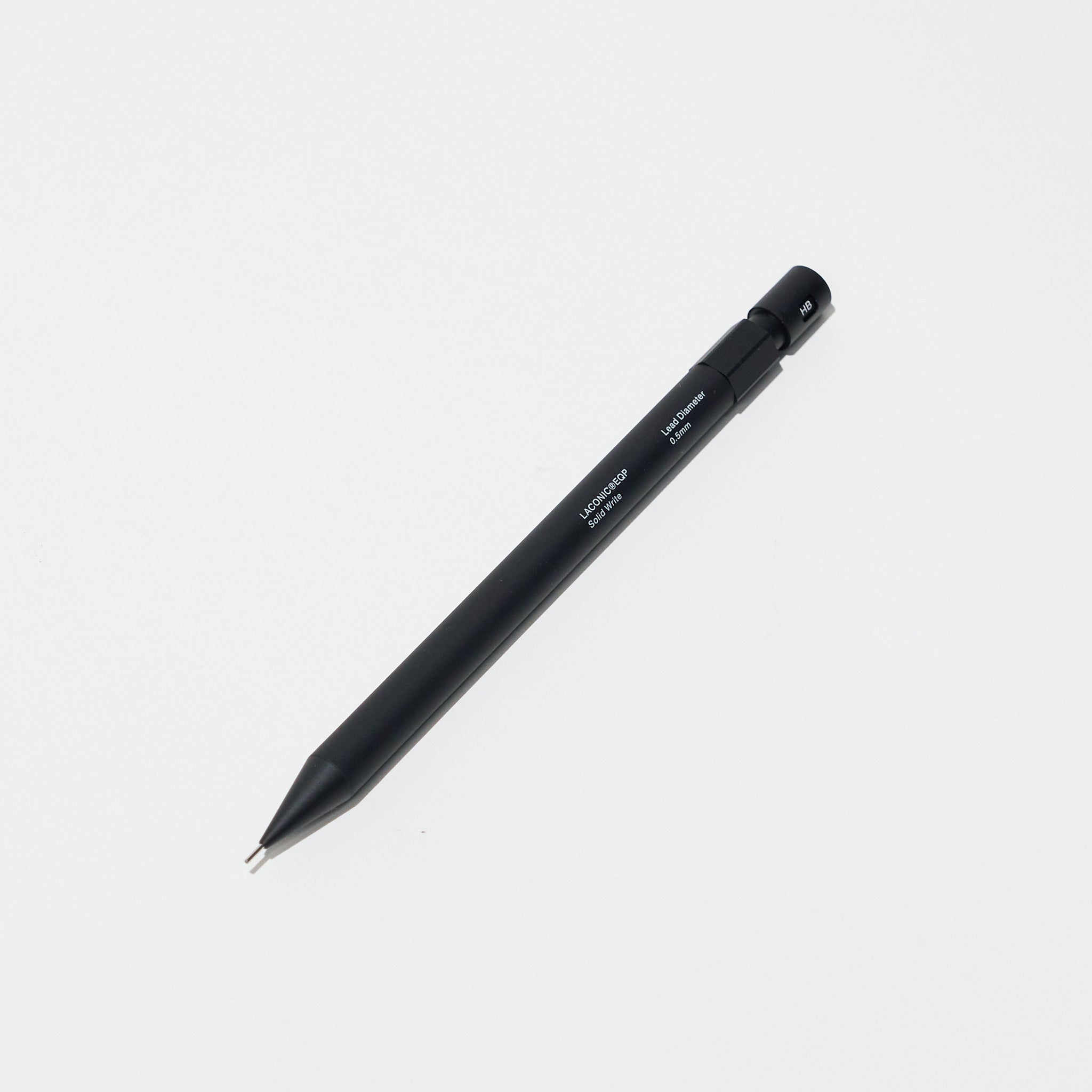 Solid Write Sharp Pencil 0.5mm Black Metal Mechanical | LACONIC