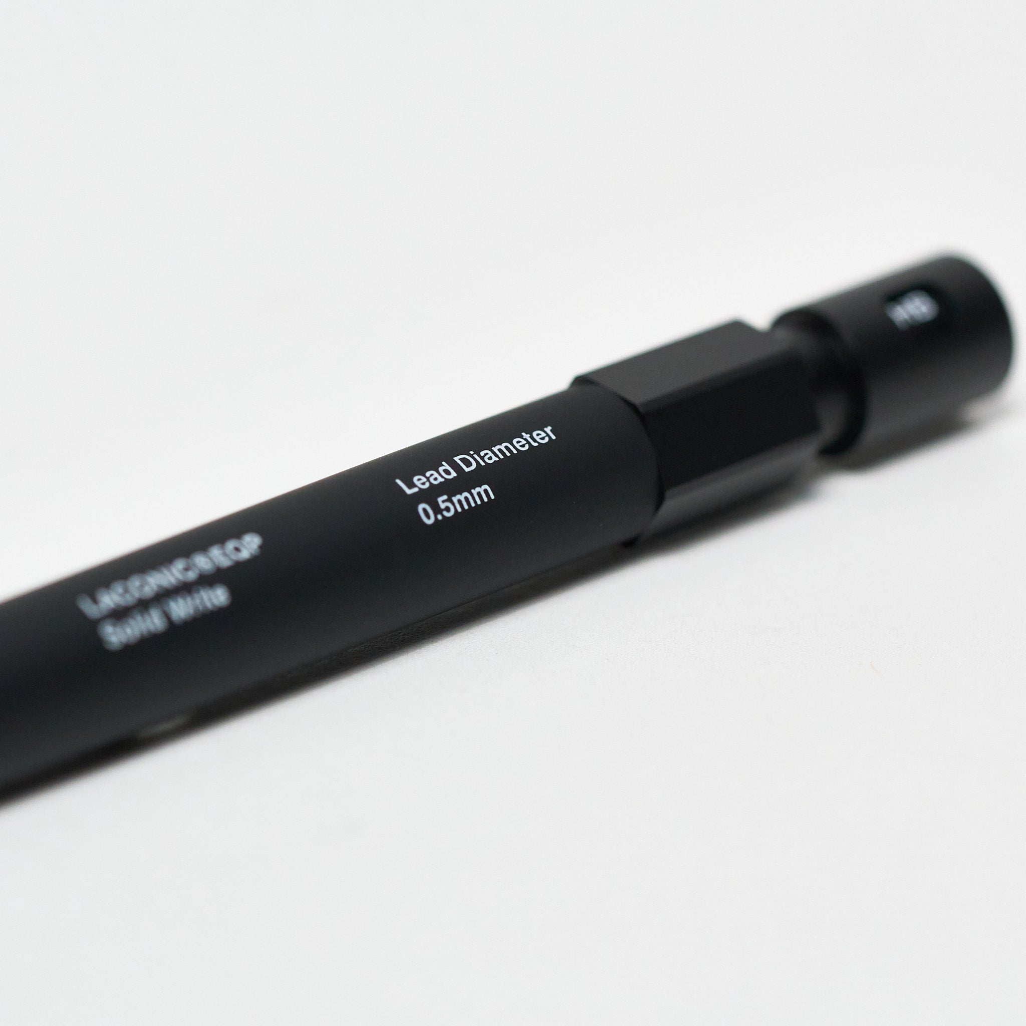 Solid Write Sharp Pencil 0.5mm Black Metal Mechanical | LACONIC