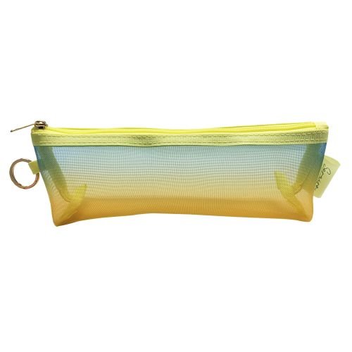 Sorairo Sky Color Gradient Mesh Pen Case / KYOEI PLASTIC - bungu