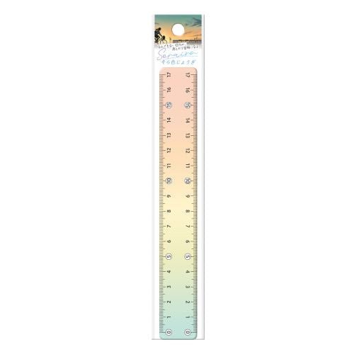 Sorairo Sky Color Ruler 17cm / KYOEI PLASTIC - bungu