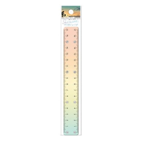 Sorairo Sky Color Ruler 17cm / KYOEI PLASTIC - bungu