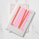 Spine - Wrapped Notebook A5 / Letterpress Letters - bungu