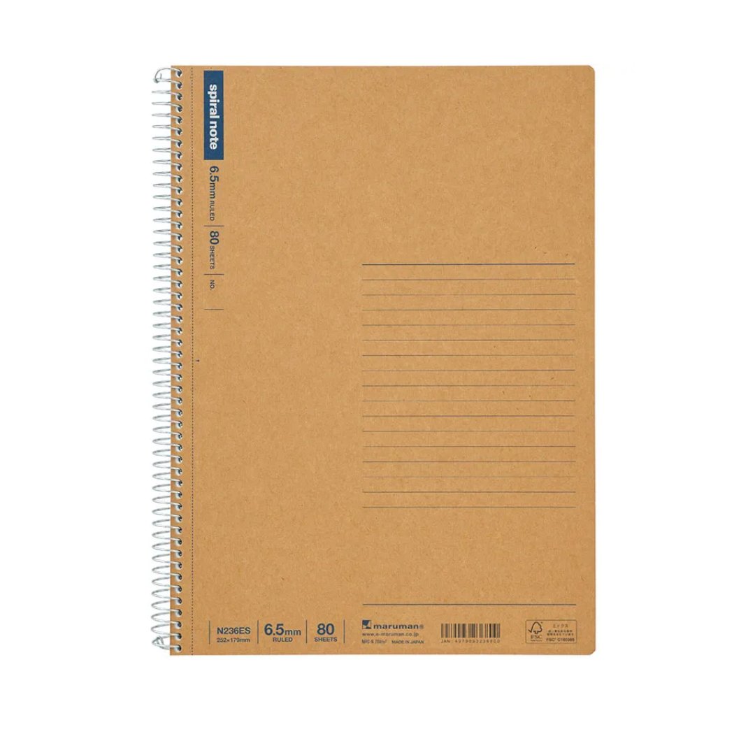 Spiral Note BASIC Notebook / maruman - bungu