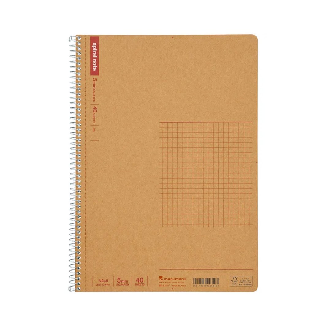 Spiral Note BASIC Notebook / maruman - bungu