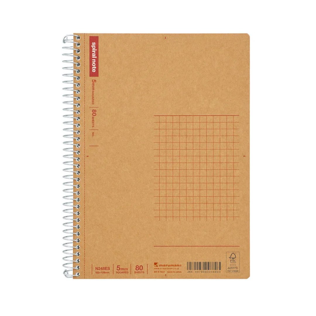 Spiral Note BASIC Notebook / maruman - bungu