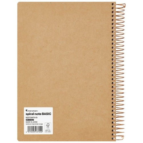 Spiral Notebook Basic 150 Pages / Maruman - bungu