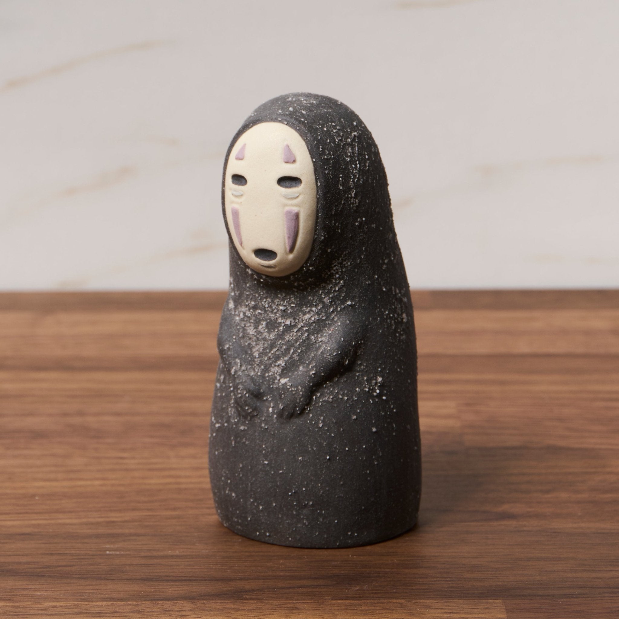 希少　MASTER CERAMICS The RUFF 陶器フィギュア Spirited Away Shigarakiyaki Ceramic No Face Figurine / Meizan Kiln