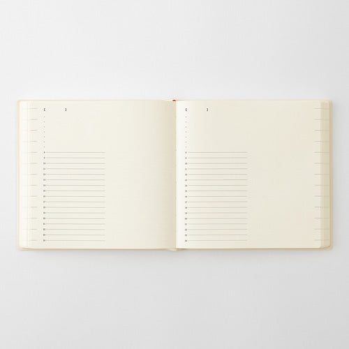 MD Notebook Diary 1 Day 1 Page 2027 / MD PRODUCT