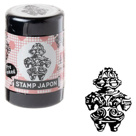 Stamp Japon Pre - Inked Stamp - KODOMONO KAO - bungu