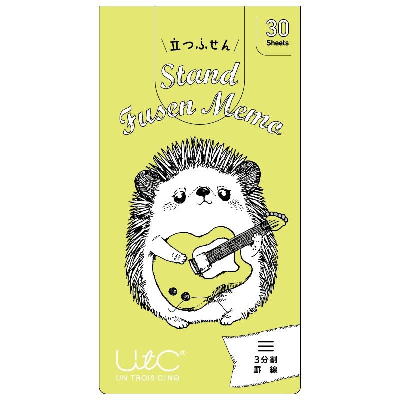 Stand - Up Animal Sticky Note / HISAGO - bungu