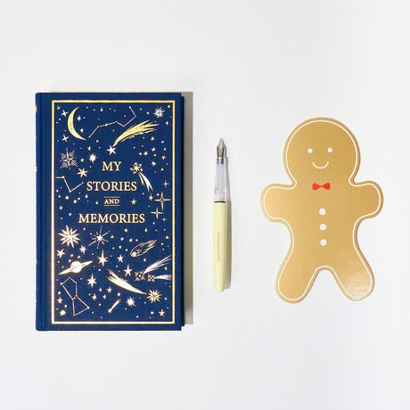 Starry Gingerbread Diary Gift Set - bungu
