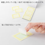 Sticker Book for Rolling Paintable Stamp / Midori DESIGNPHIL - bungu