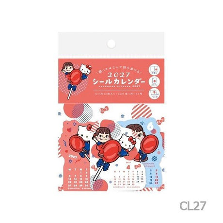 Sticker Calendar 2027 / Furukawashiko - bungu