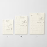 MD Diary Sticker 2027 Monthly Block / MD PRODUCT
