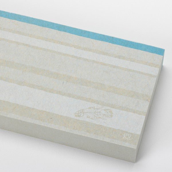 Strata Lines Memo Block / Marumo Printing Stationery - bungu