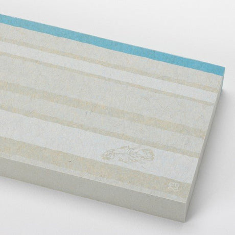 Strata Lines Memo Block / Marumo Printing Stationery - bungu